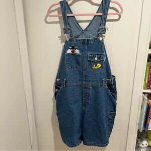 VTG Tweety Bird Overalls